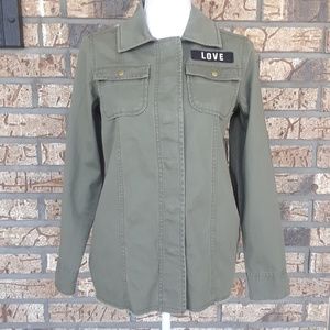 Junk Food Peace & Love Military Jacket